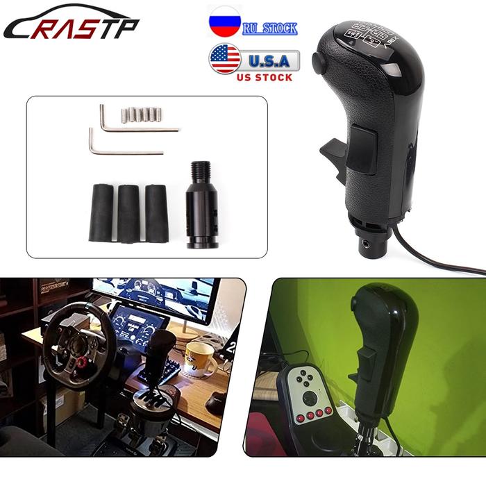 Free Shipping PC USB Gear Simulator Shifter Knob For Logitech G923
