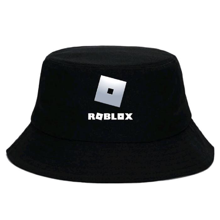 topi Bucket custom logo Roblox kecet buat tren Pria Wanita