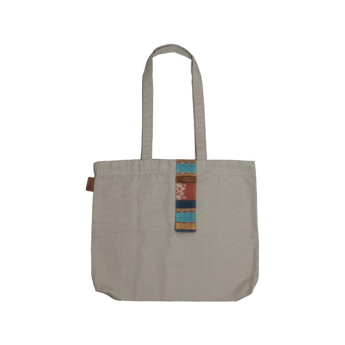 TENUNIN Tote Bag Rawi | Hand Bag Tas Jinjing Bahan Kanvas Premium Kain Tenun Ikat Asli NTT Unisex