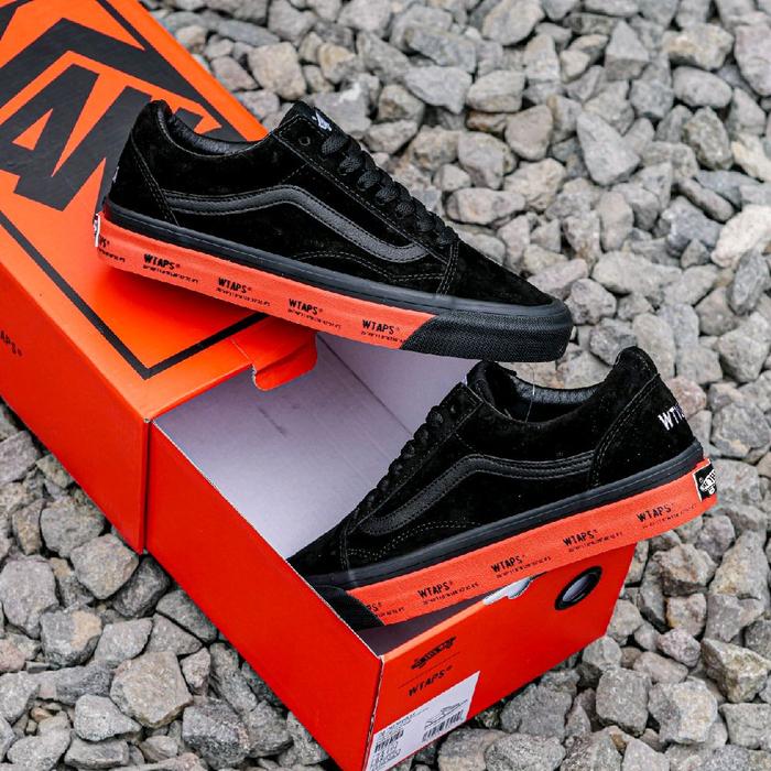 Vans Old Skool LX X WTAPS Black Orange