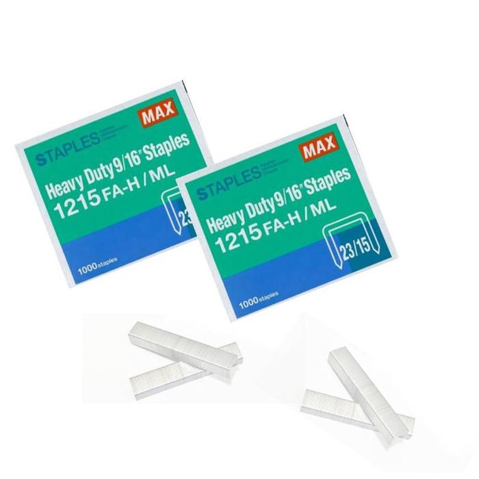 Isi Staples Max 1215 23/13 Besar Heavy Duty Staples Jilid 9/16"
