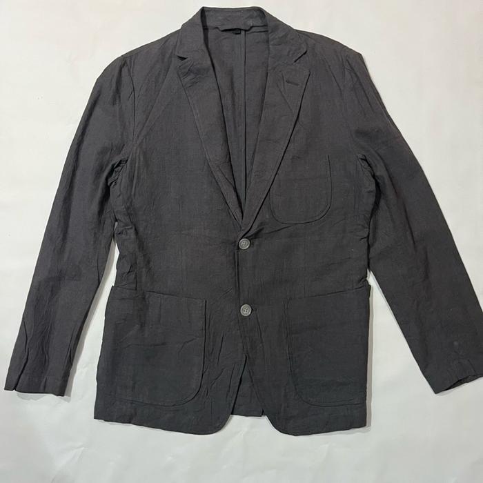 Muji Japan Linen Lightweight Blazer Jacket