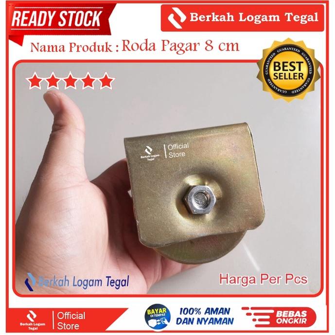 Roda Pagar Besi 8 cm Berkualitas