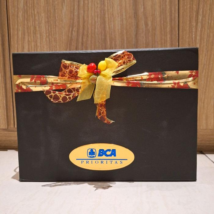 BCA Prioritas Notebook Set Gift Hadiah Dompet