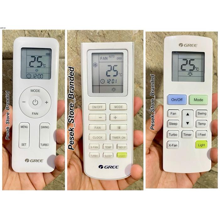 Remot Remote Ac Gree Original & Baru 100%
