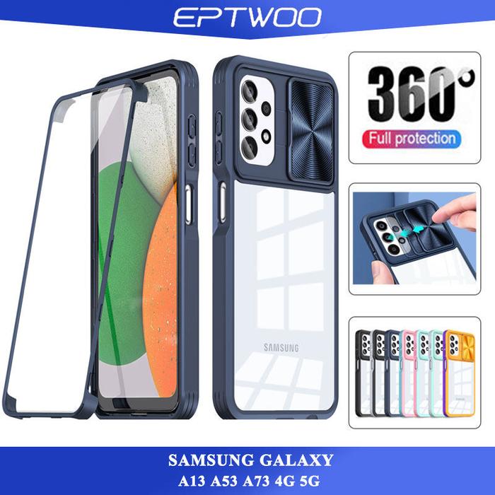 EPTWOO untuk Samsung Galaxy A13 A53 A73 4G 5G, Perlindungan Seluruh