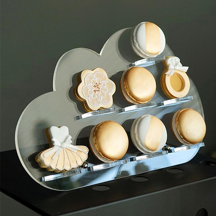 Dessert Table Acrylic Donut Display Stand Macaron Fondant Cookies