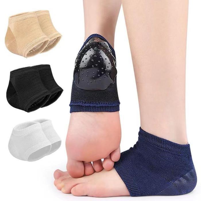Pelindung Tumit-Bantalan Tumit-Tumit Pecah Pecah-Te Kaki Rata
