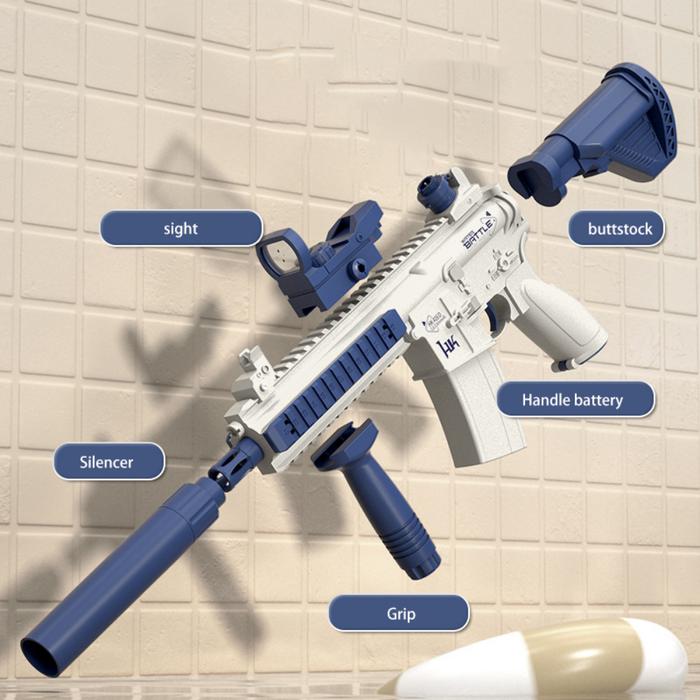 Pistol air elektrik kuat M416, Pistol Airsoft Gun otomatis penuh