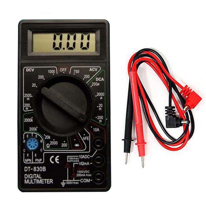 New Mini Digital Multimeter AC / DC Voltmeter Ammeter Ohm meter