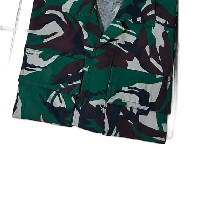 PDL PANCA SRITEX Jaket Camouflage Hijau dan Hitam untuk Pakaian Militer
