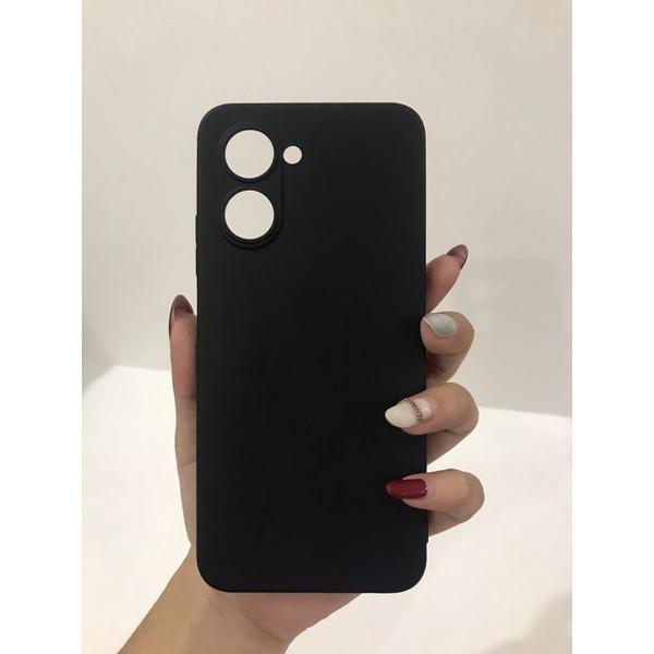 CASE- Case COVER Realme C33 4G New 2022 Luxury Liquid Protection Camera Slim Premium Softcase Hitam