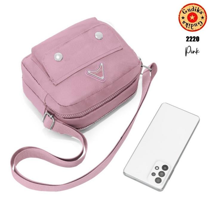 Tas Phone Bag GUDIKA 2220 - Tas Hp Selempang Mini Wanita Bisa muat Hp  Kunci & Uang - Mini Bag