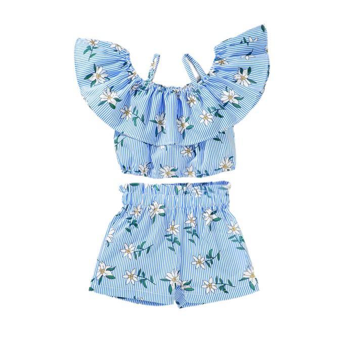 (READY STOK) MemoryLife - Azusa Set | Setelan Premium Anak Perempuan Umur 1-5 Tahun
