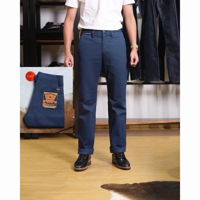 WINGMAN DENIM - CHINO SELVEDGE NAVY