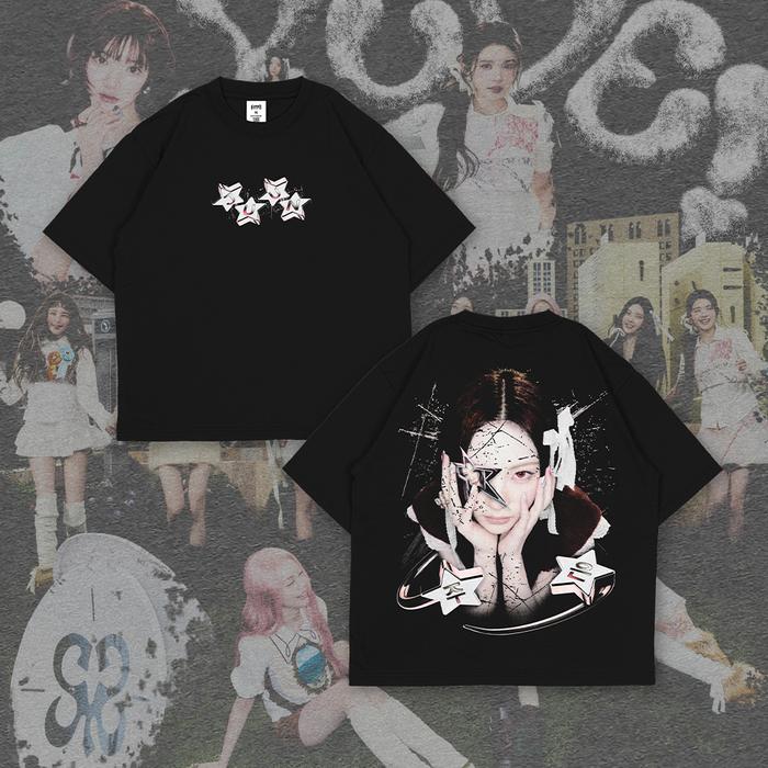 [HOT] Juun Hearts2Hearts RUDE! Oversize T-Shirt Series
