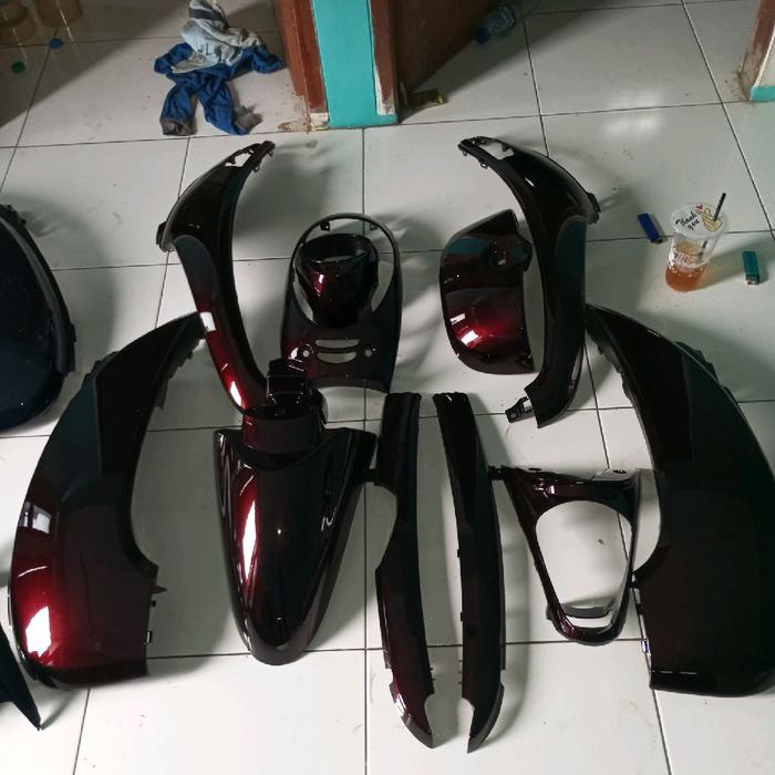 full body halus scoopy fi 2013-2016 moonlight red,