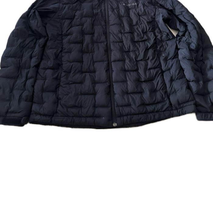 Black yak jaket bulang ultra light size 105 Pria Wanita Hitam Parasut Cowok Tebal Dewasa
