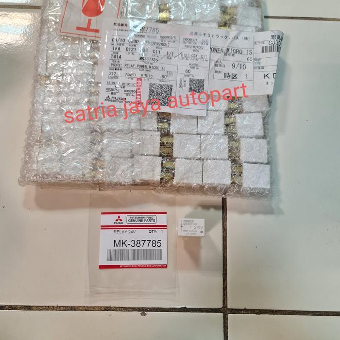 RELAY POWER,RELAY LAMPU KAKI 5 24V VOLT CANTER PS125 ORIGINAL