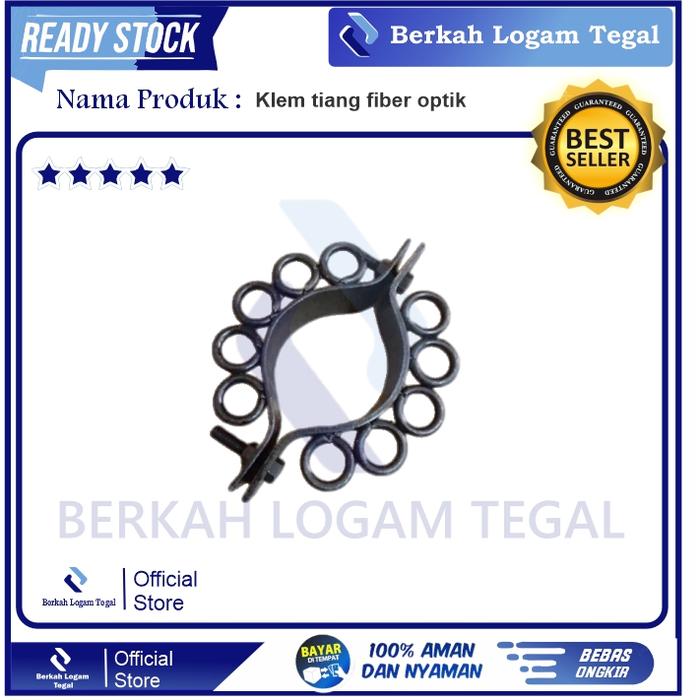 Polestrap Telkom Akses / Klem Ring Cincin 5 Lubang / Clamp ring / klem cincin / klem tiang fiber opt
