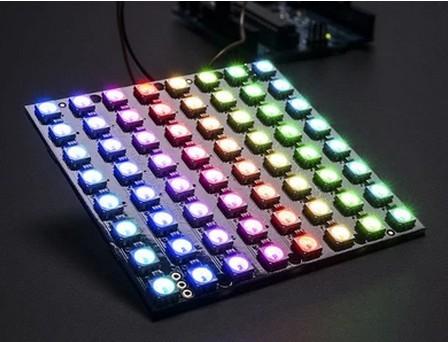 50PCS WS2812 LED RGB 5050 8X8 64 LED Matrix 64 Bit 5050 RGB