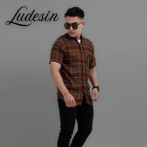 kemeja flanel pria premium kemeja motif pria lengan pendek kemeja flanel kota kotak distro kemeja ka