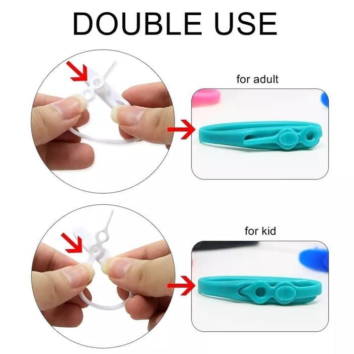 Tali Sepatu V-Tie Silicone Promo !