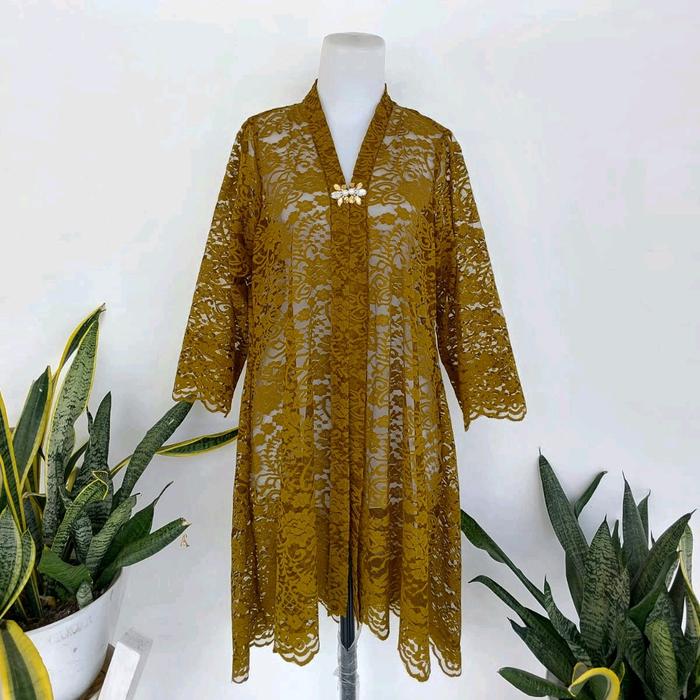 Kebaya Yunishara Warna Eek Kuda