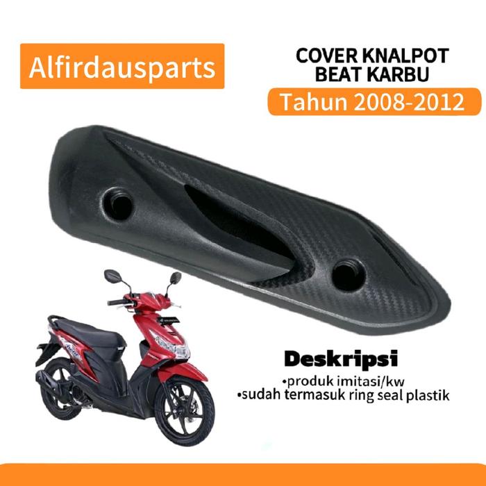 Beat karbu - cover knalpot tameng knalpot tahun 2008-2012