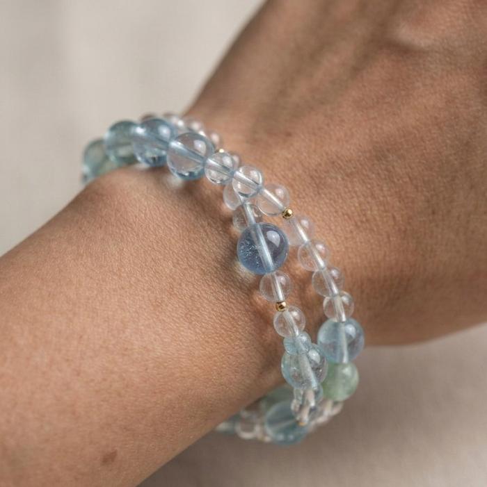 Aquamarine , gelang Aquamarine