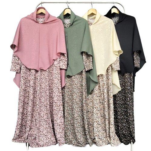 Misbee Gamis Misbee bunga sakura