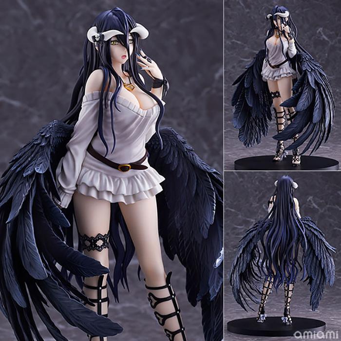 21cm Overlord Albedo So-Bin Overlord III Albedo Anime Figure Action Figure Figurine Collection Model