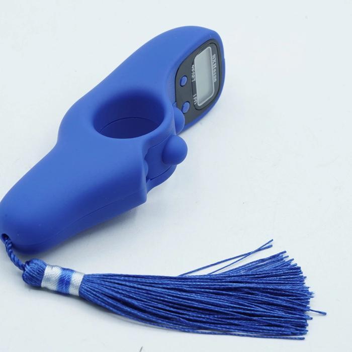 Tasbih Digital Ibadah Doa Zikir Muslim Lampu LED Premium - Biru Blue - SXH5136 - SKU 2.012.0079