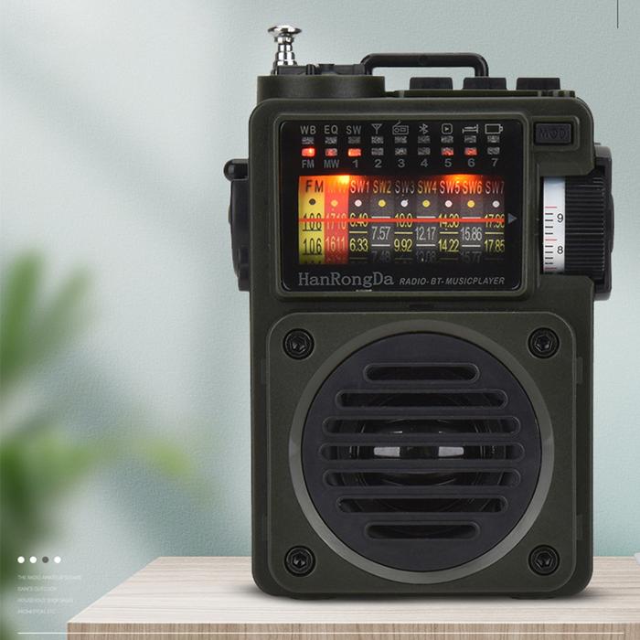 FM Radio Portable Radio Music Player Coding Multimedia Music Player