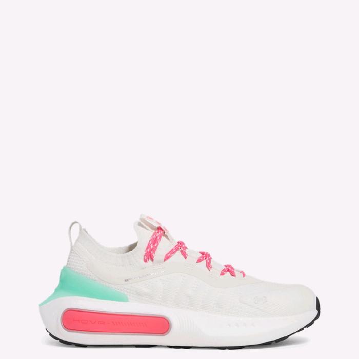Sepatu Under Armour Phantom 4 White Quartz Green Women Original