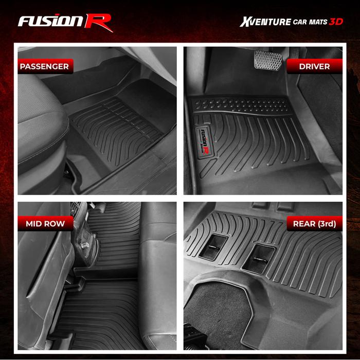 Fusion R Karpet Mobil 3D Xventure Toyota Avanza Veloz Karpet Lantai Custom Car Fit Premium