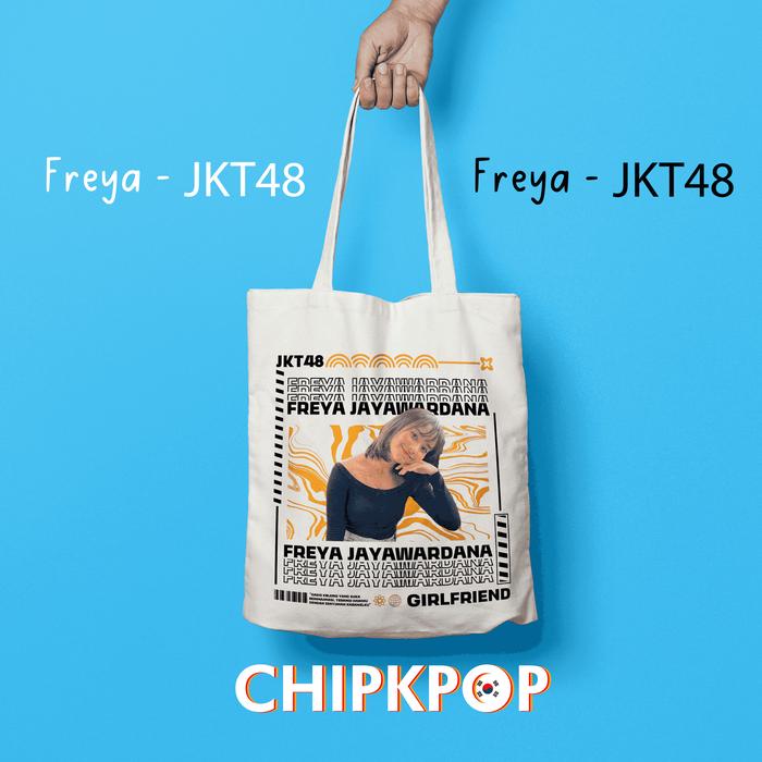 [PAKET SET FREYA] [JKT48] I TOTEBAG OSHI FREYA JKT 48 FANMADE BISA COD I TOTEBAG JKT 48 OSHI FREYA I