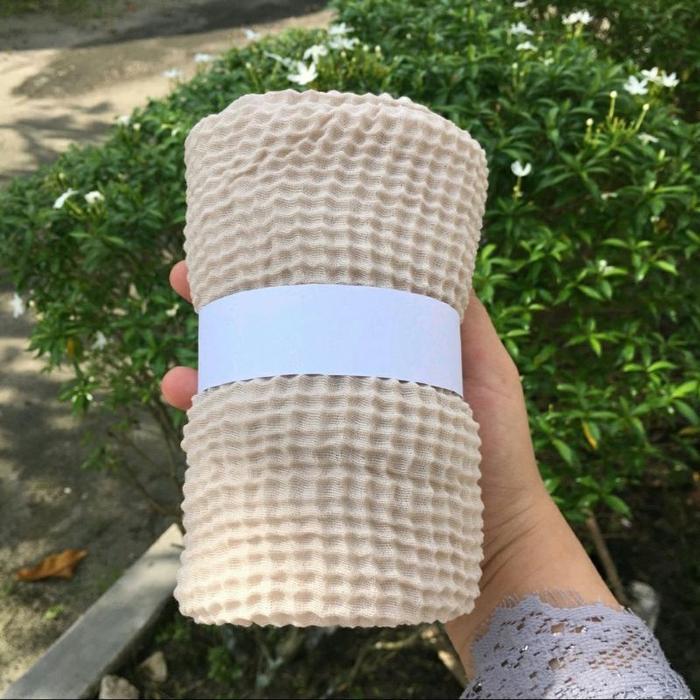 waffle shawl | plisket kotak