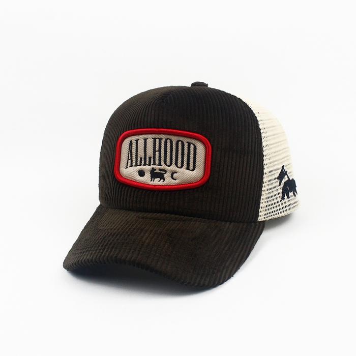 Topi Trucker Allhood Corduroy WereWolves