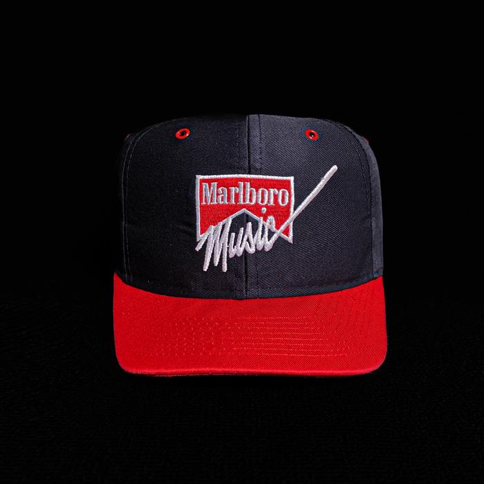 TOPI VINTAGE SNAP HAT - MARLBORO MUSIC*ORIGINAL