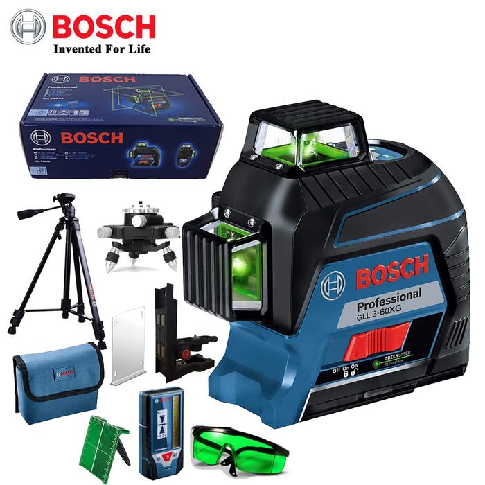 Bosch 12 Lines Green Laser Level GLL3-60XG Laser Level Projection