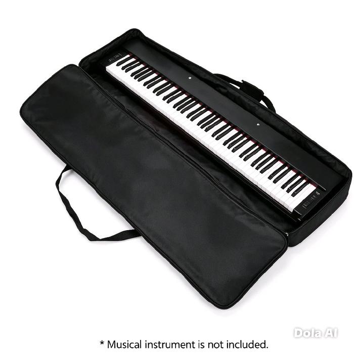tas keyboard 88 key premium bahan berkualitas model slempang dan jinjing tas untuk menyimpan keyboar