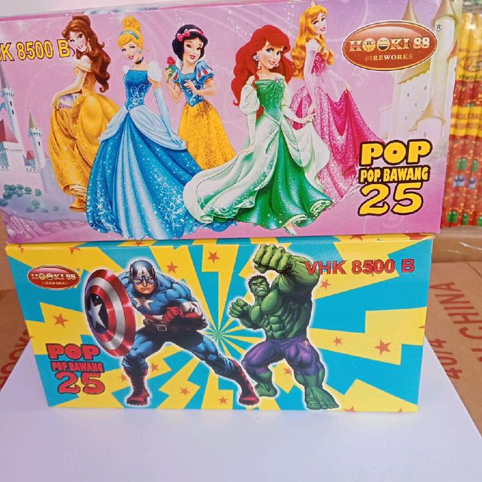 POP POP BAWANG ISI 25/50 Costume