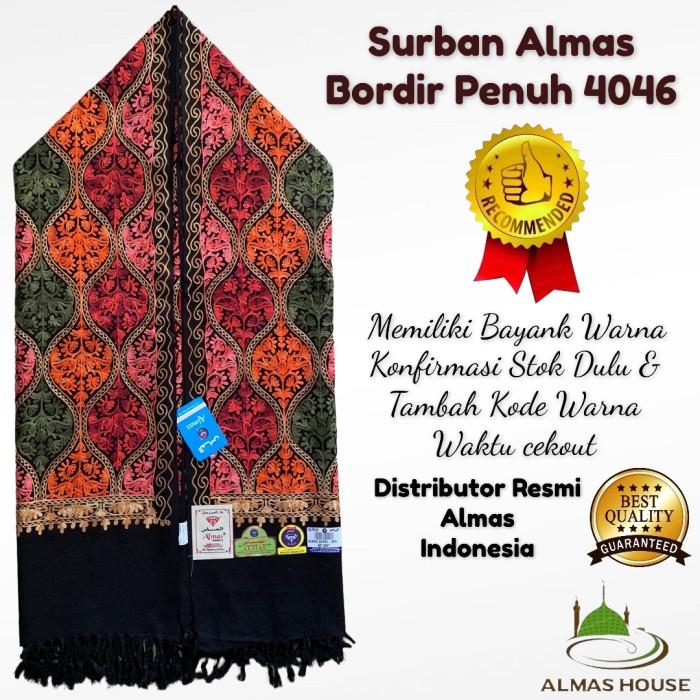 Sorban Premium Kashmiri Bordir Sulam | Shawl Almas 4046