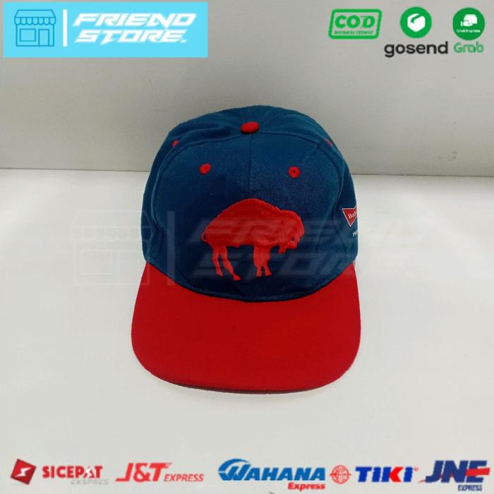 Topi Snapback Antik 90s Buffalo Bills Budweiser NFL Original (Second)