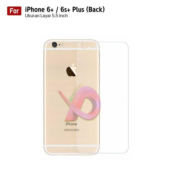 Tempered Glass Back For iPhone 6 Plus / iPhone 6G Plus / iPhone 6s Plus / temper glass Untuk apple /