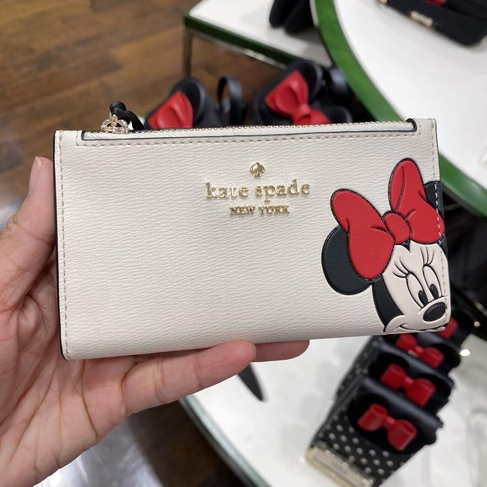 DOMPET KARTU WANITA KS OTHER DISNEY X MINNIE SMALL SLIM BIFOLD WALLET KG660