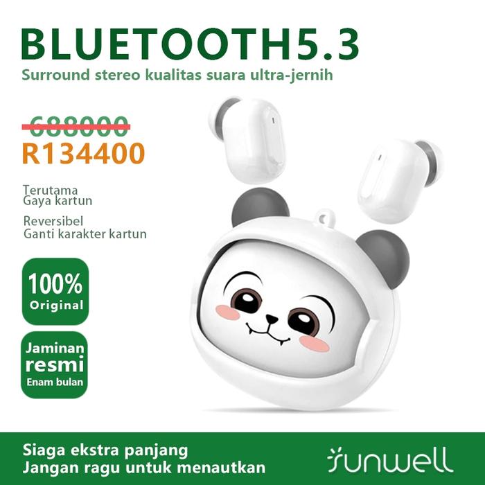 Sunwell Tws True Wireless Headset Bluetooth V5.3 Earphone Face Changing Mini Earbuds Hd Audio
