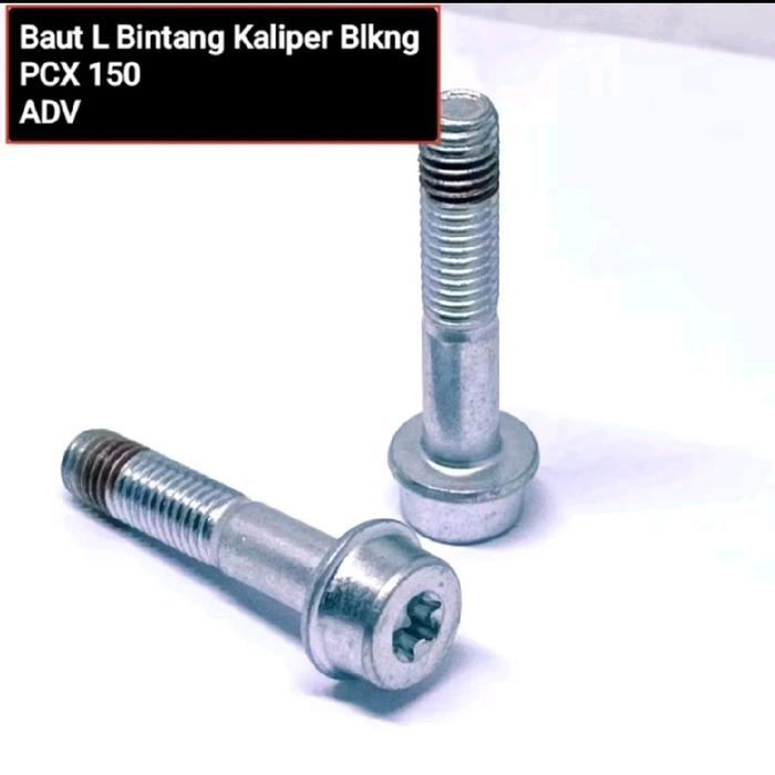 Baut L Bintang Kaliper Belakang 8x40 Pcx 150 Adv Harga Untuk 1 Pcs Ya Gan