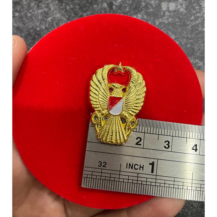 PIN KERAH EKAPAKSI - PIN KERAH TNI AD - PIN TNI AD KERAH